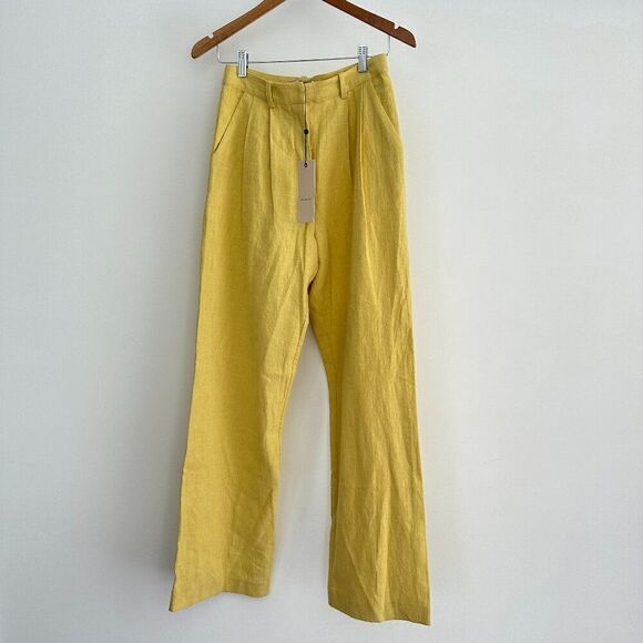 NEW Bec and Bridge Harriet Pant High waisted pleated trouser - Picture 3 of 8